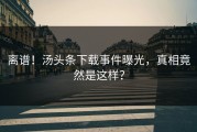 离谱！汤头条下载事件曝光，真相竟然是这样？