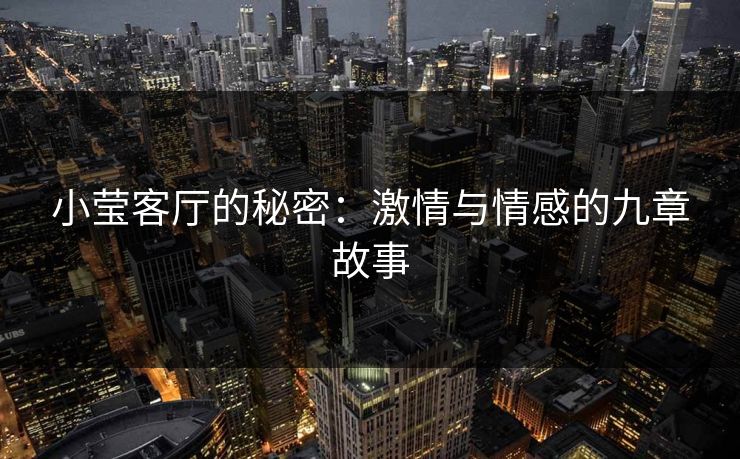 小莹客厅的秘密：激情与情感的九章故事